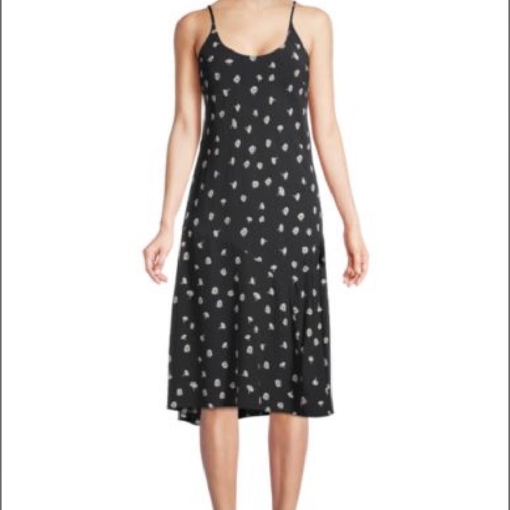 Rag & Bone Silk Eva midi dress Worn once